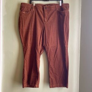 Mid Rise Bootcut Corduroy - Lands End